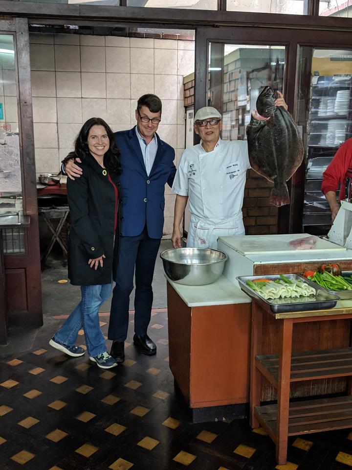 Tom, Tiffany and Chez Wong